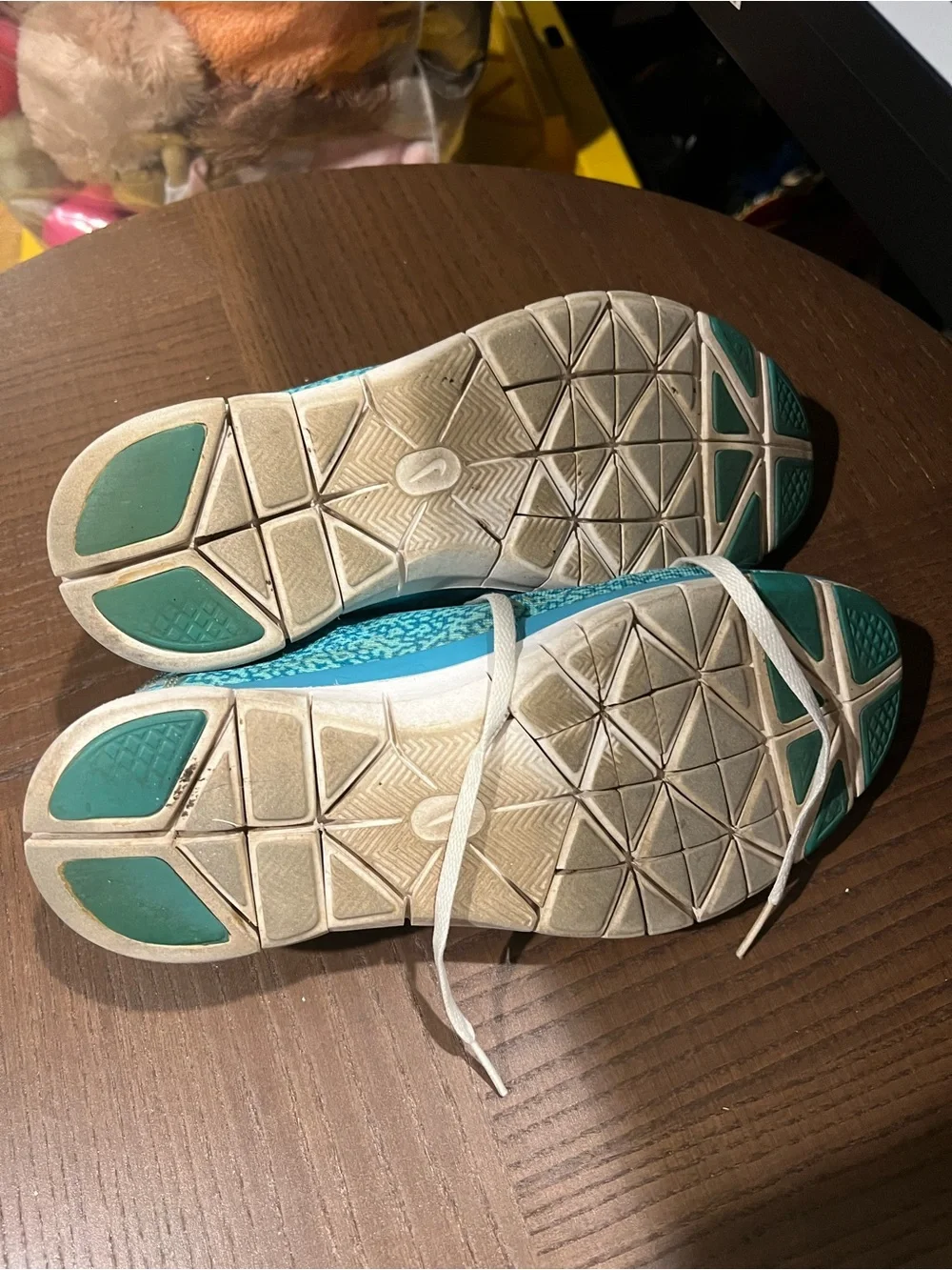 Nike Free 5.0 TR Fit 4 Blue Teal Training Shoes Women’s Size 9 - Picture 4 of 5